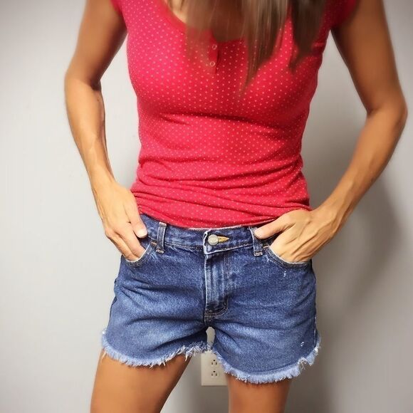 Vintage High Waisted Shorts - Picture 2 of 5